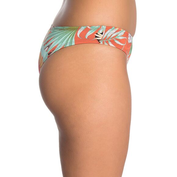 The Bikini Lab Orange Tropical Bikini Bottom S NWT - Picture 2 of 9